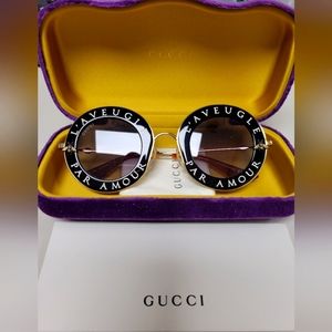 Gucci Women's Round Sunglasses